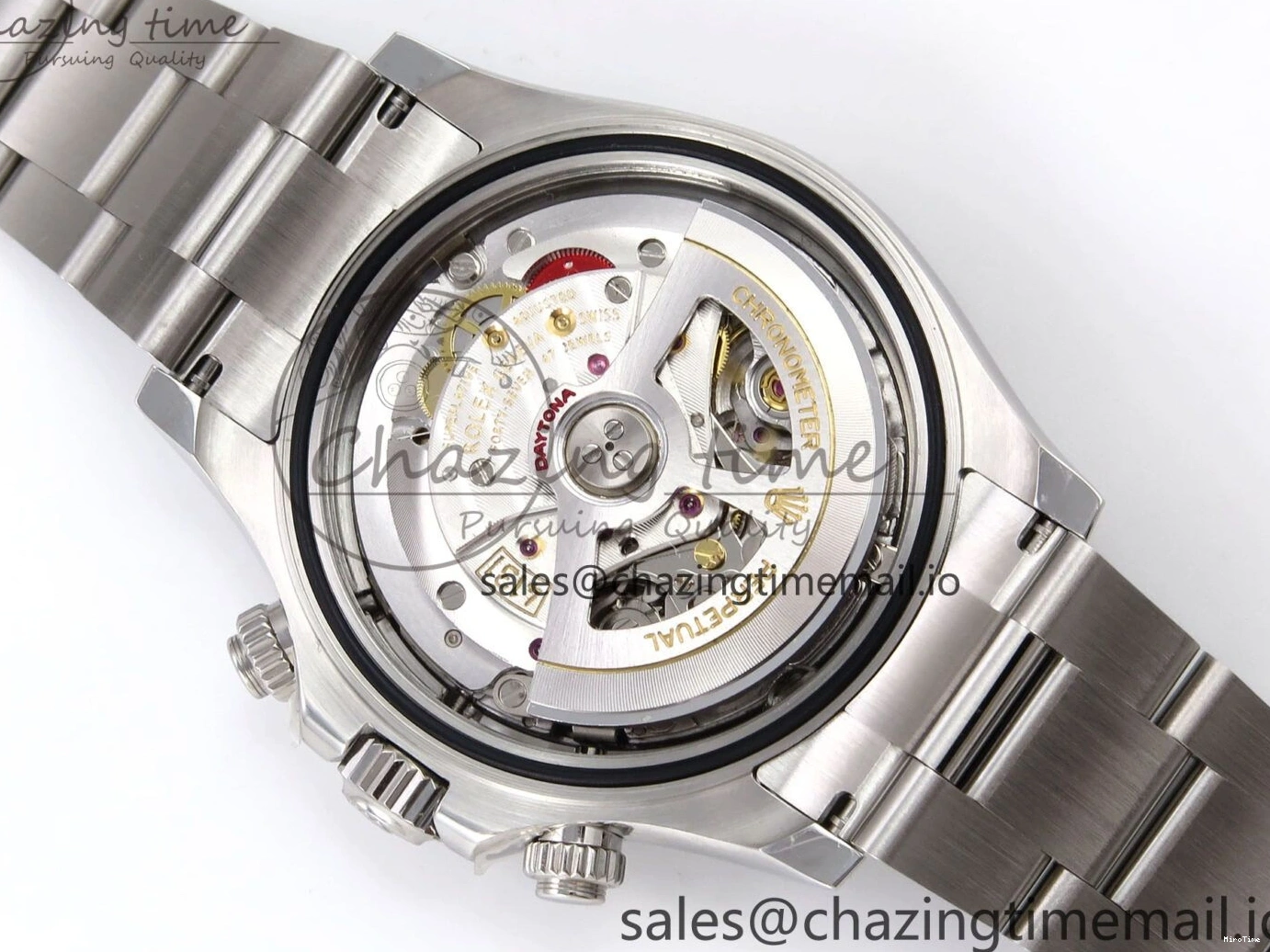 MiroTime 0427 Fashionable Daytona 126500 APF 1:1 Best Edition 904L Steel White Dial on SS Oyster Bracelet DD 1113